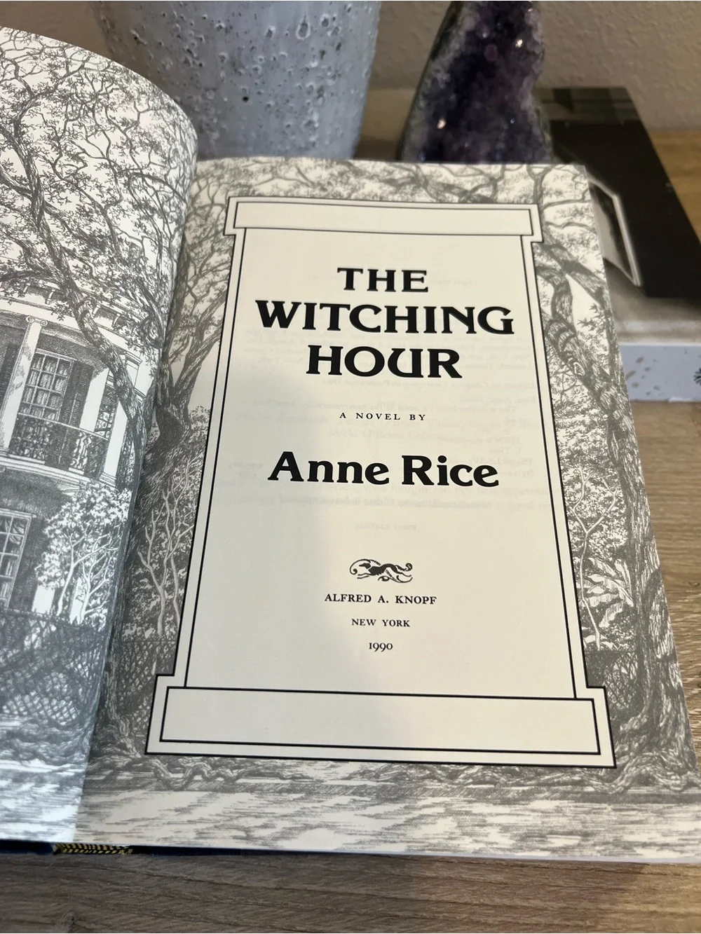 The Witching Hour Anne Rice Hardcover Book 1990 First Edition Mayfair Witches
